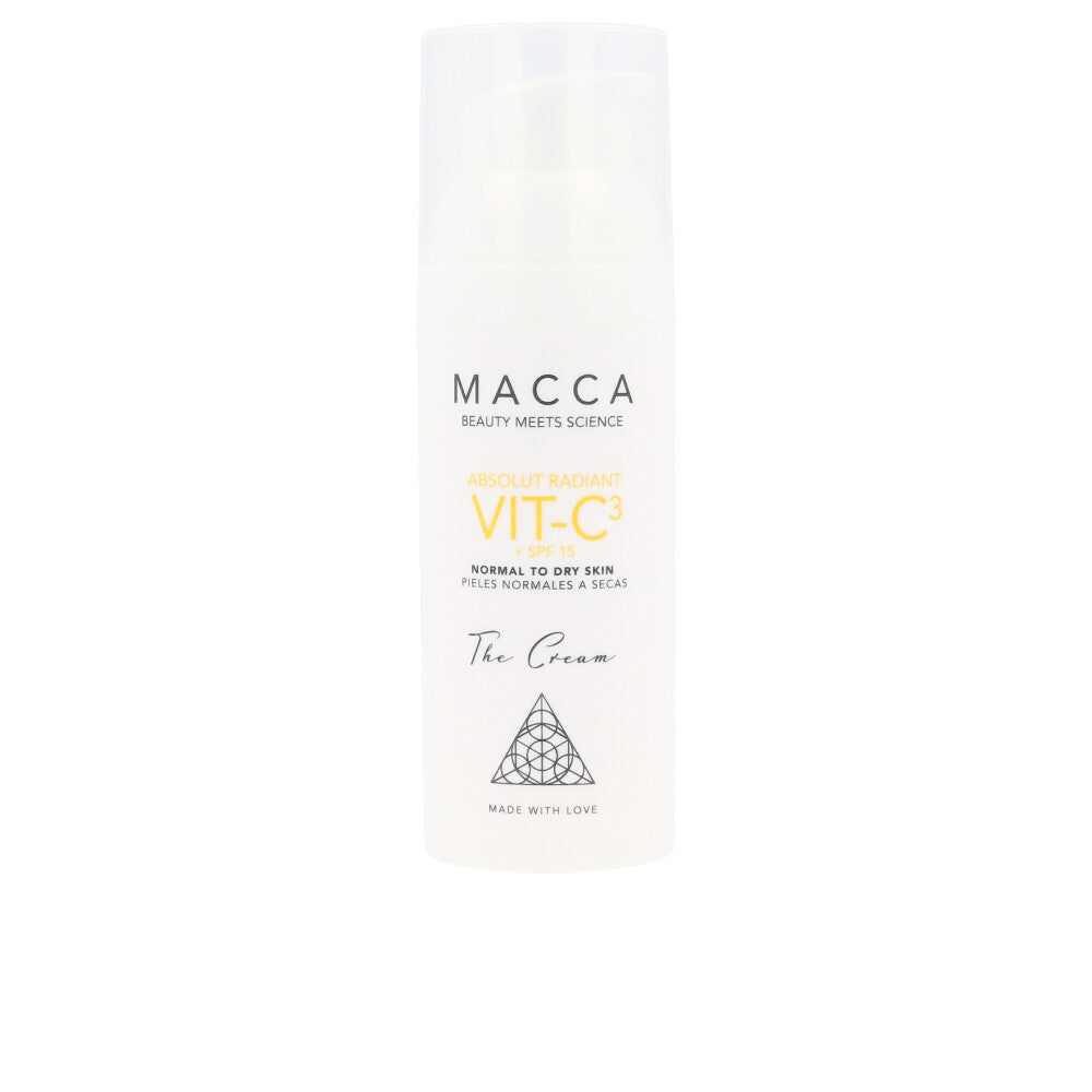 MACCA ABSOLUT RADIANT VIT-C3 cream SPF15 normal to dry skin 50 ml