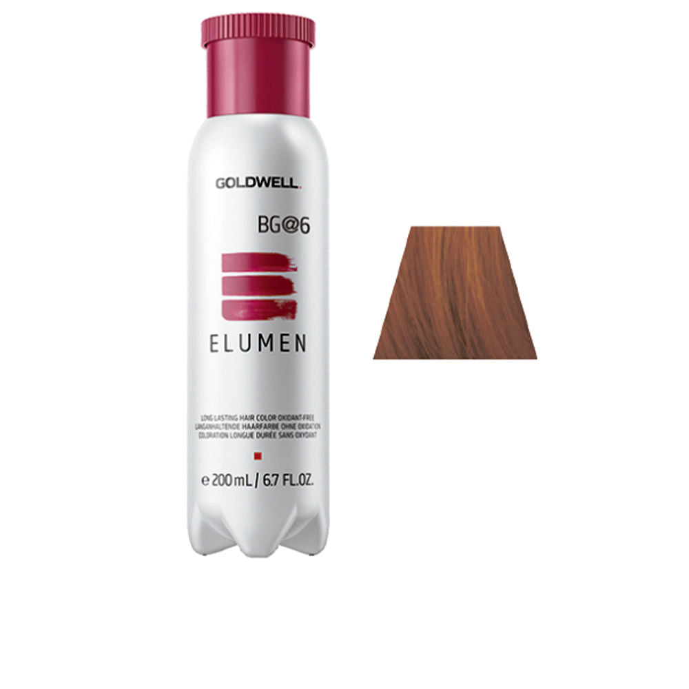 GOLDWELL ELUMEN long lasting hair color oxidant free #BG@6 200 ml