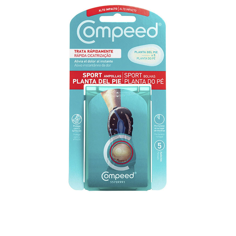COMPEED AMPOLLAS sport planta pie 5 apósitos