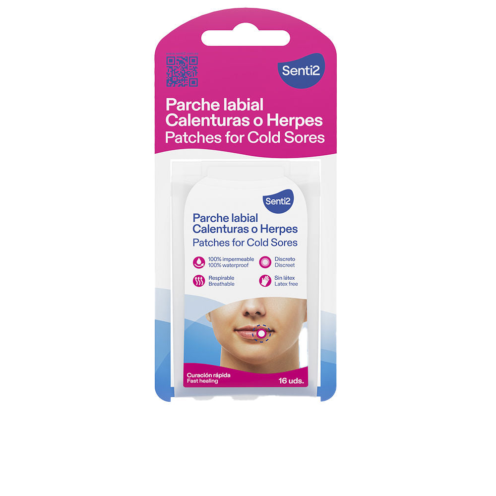 SENTI2 PARCHES HERPES LABIAL 16 u