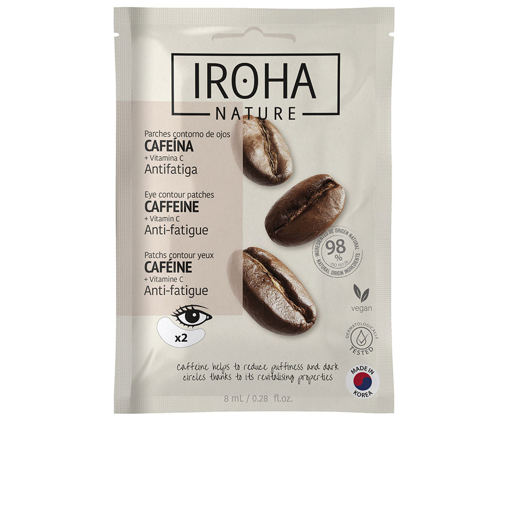 IROHA CAFEINA parches contorno de ojos 8 ml