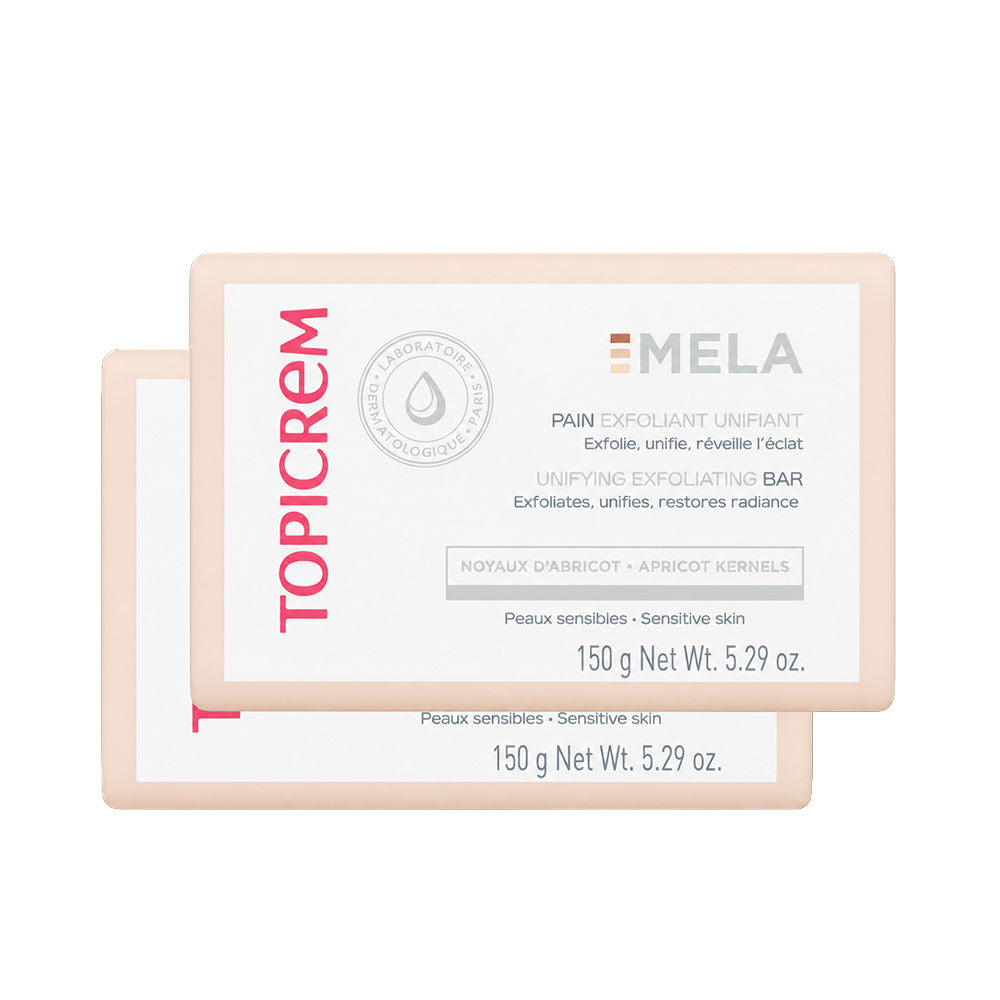 TOPICREM MELA barra exfoliante pack 2 x 150 gr