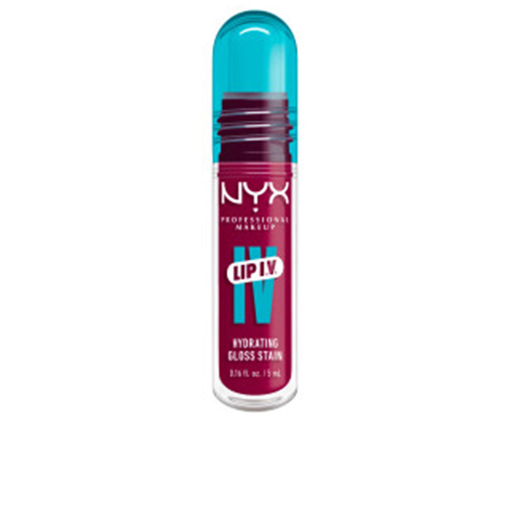 NYX PROFESSIONAL MAKE UP LIP IV hydrating gloss stain #Magent 5 ml