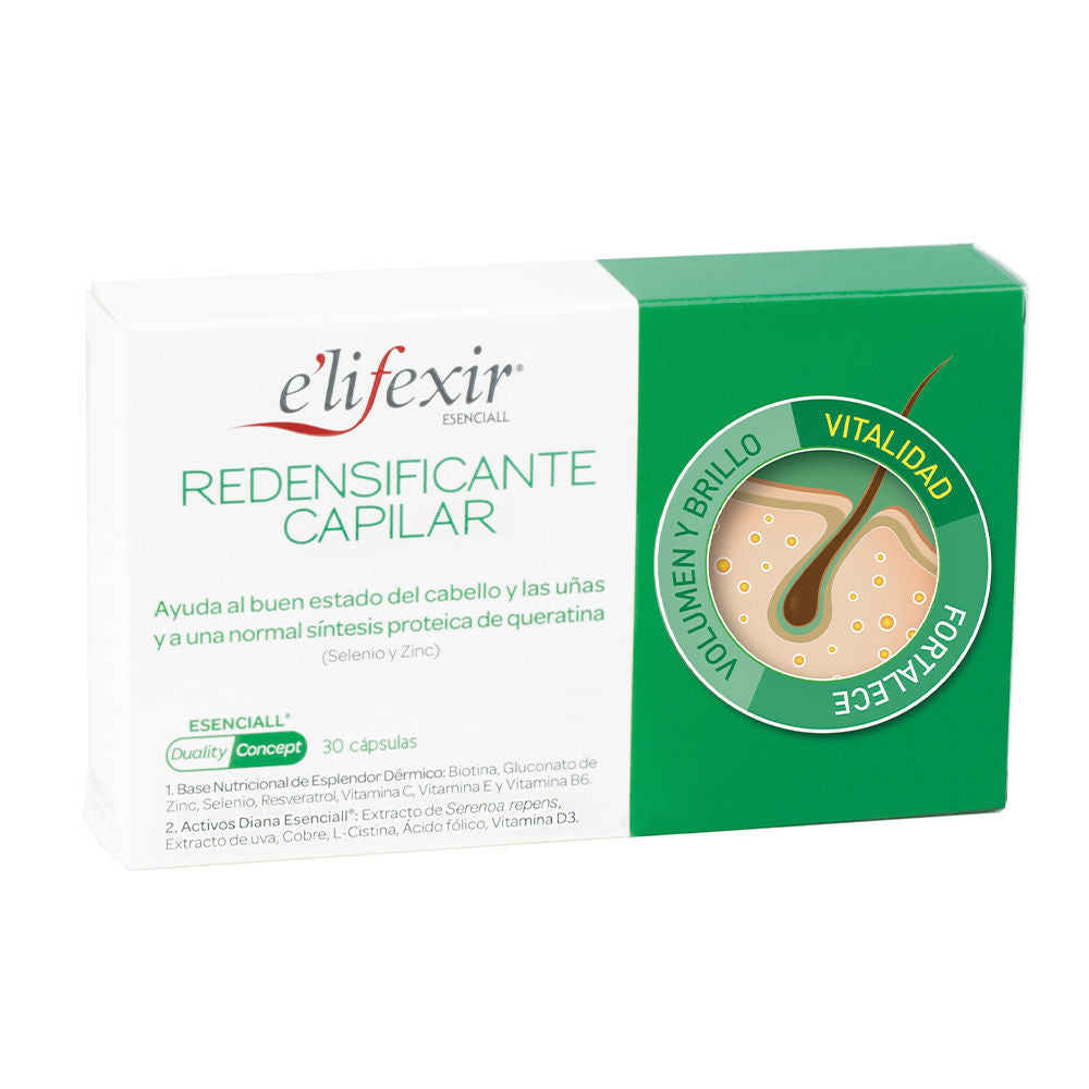 E'LIFEXIR ESENCIALL REDENSIFICANTE CAPILAR CÁPSULAS lote 2 pz