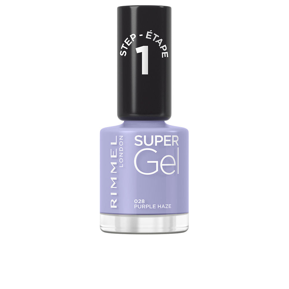 RIMMEL LONDON SUPER GEL esmalte de uñas #028-purple haze 12 ml
