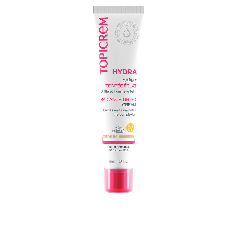 TOPICREM HYDRA+ crema con color SPF50 #Medio 40 ml