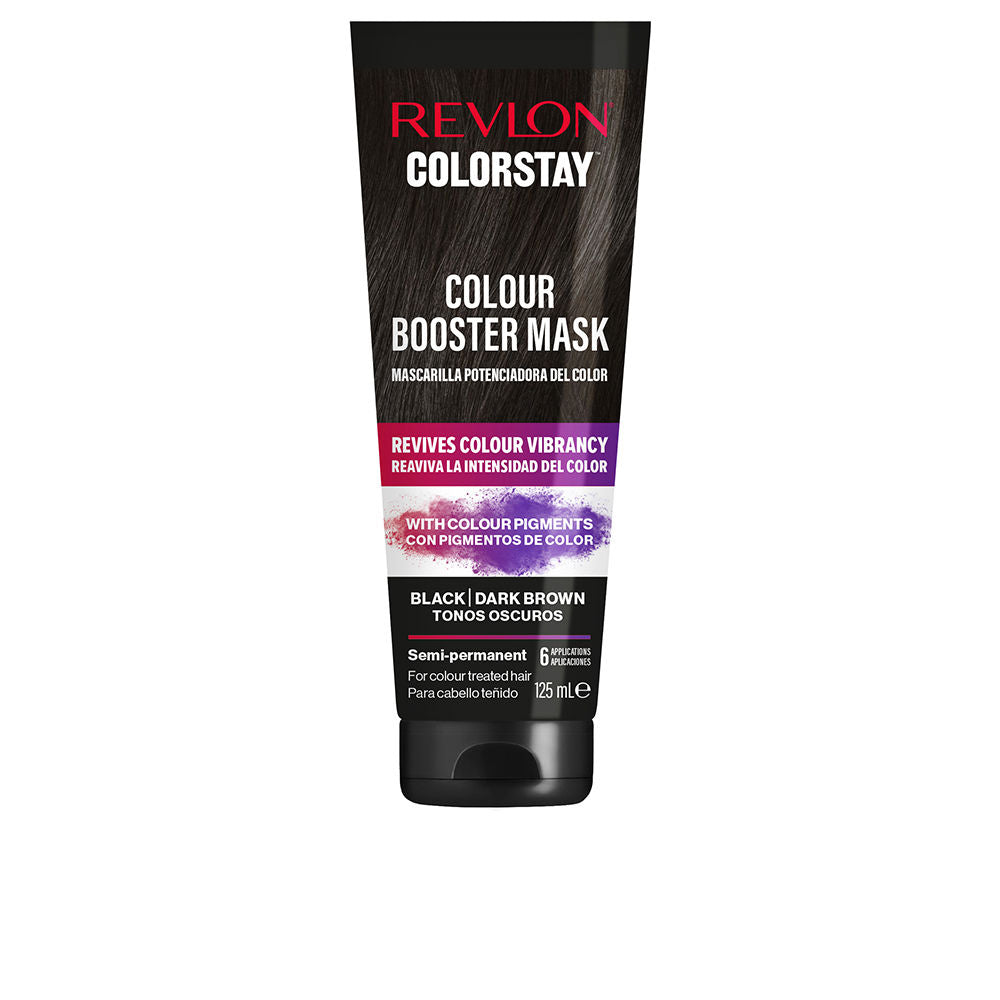 REVLON MASS MARKET COLORSTAY mascarilla potenciadora del color #black 125 ml