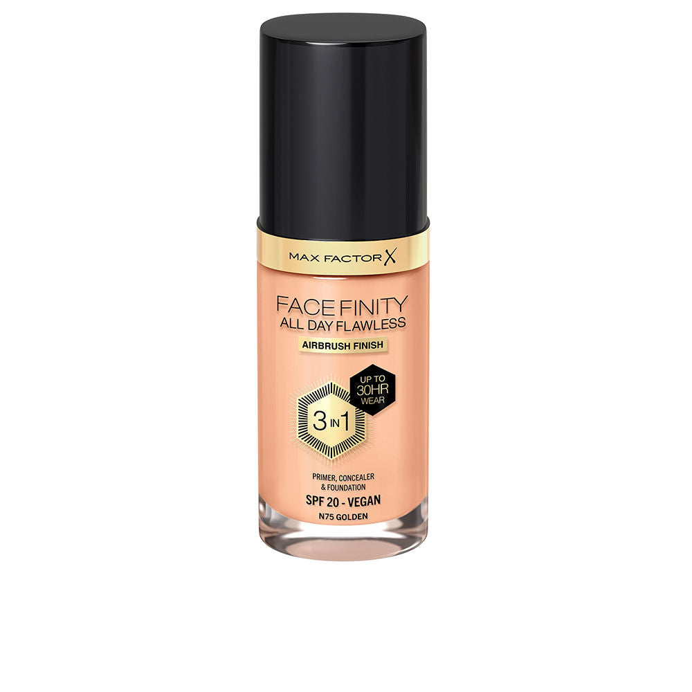 MAX FACTOR FACEFINITY 3IN1 primer, concealer & foundation #75-golden 30 ml