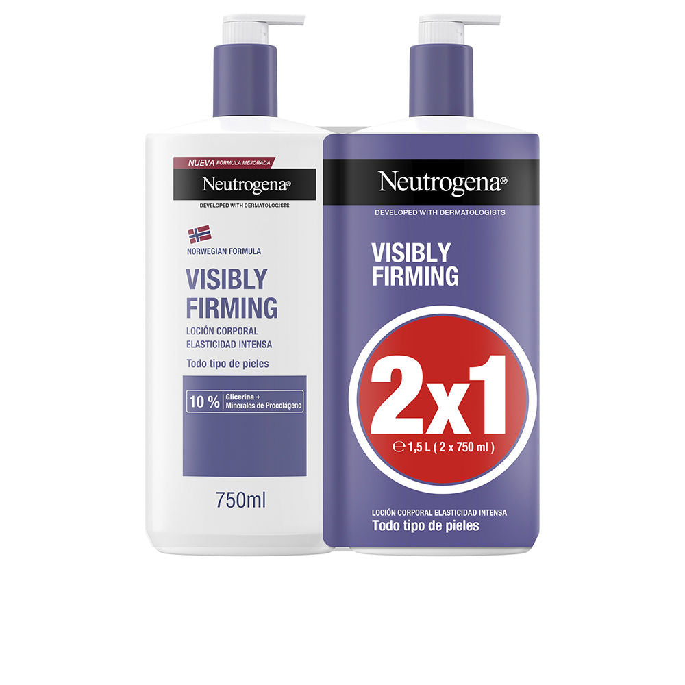 NEUTROGENA VISIBLY FIRMING loción elasticidad intensa pack 2 x 750 ml