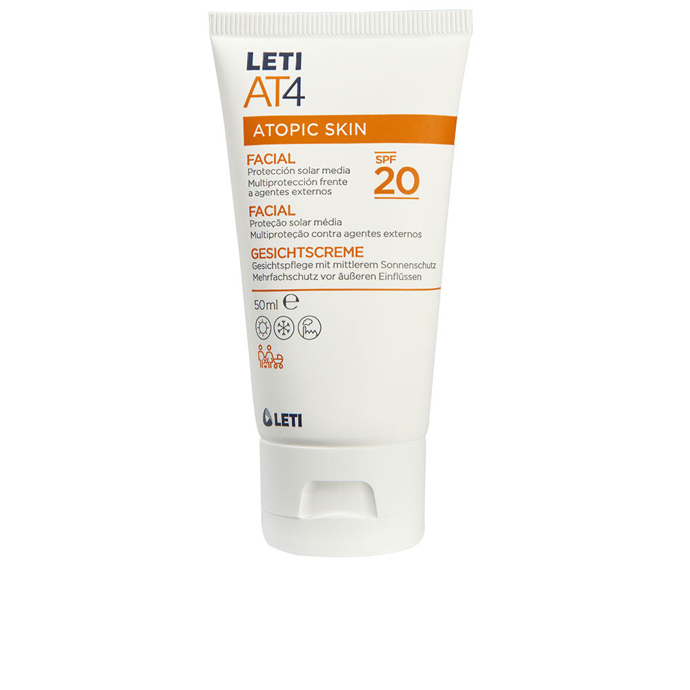 LETI PHARMA LETIAT4 ATOPIC SKIN crema facial SPF20 50 ml