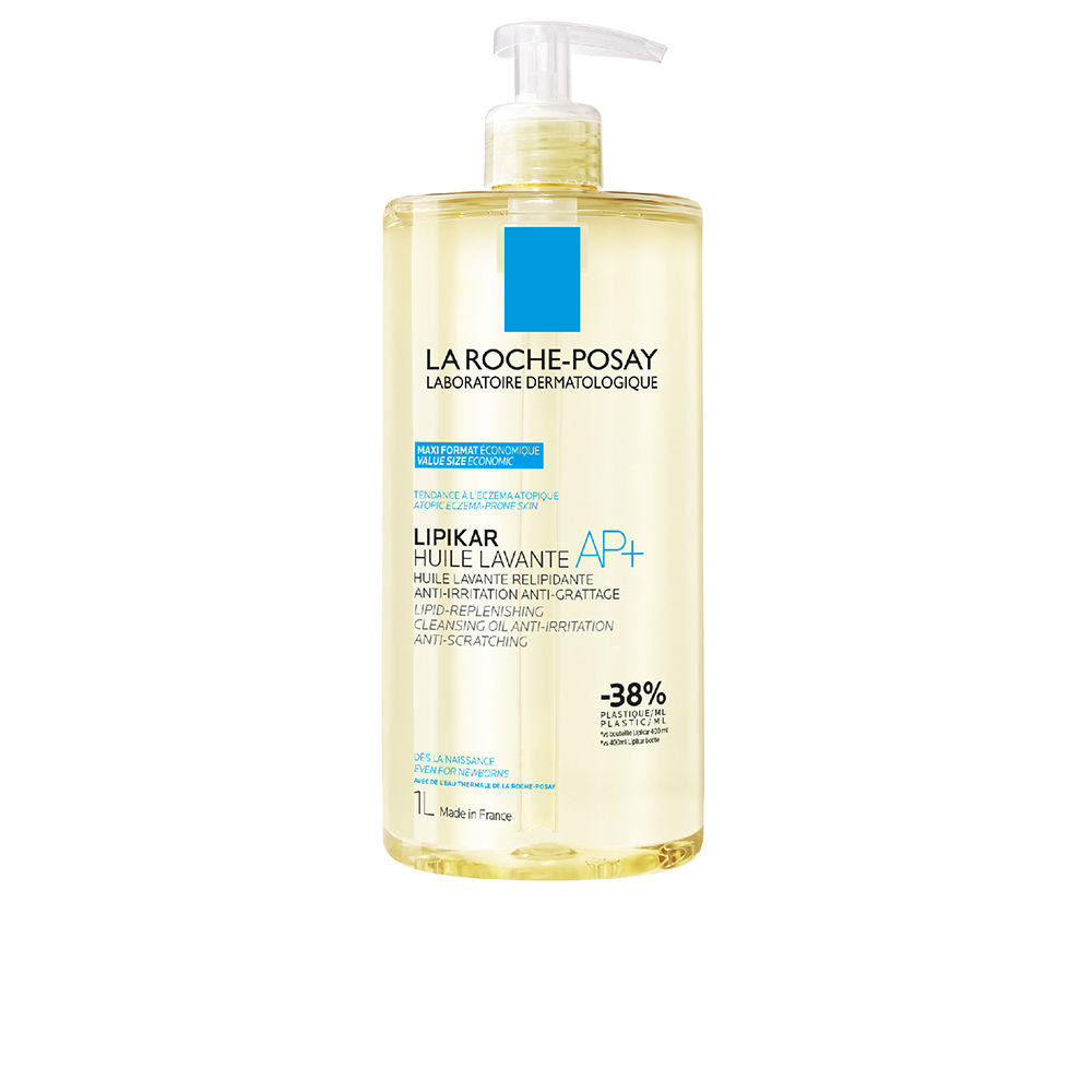 LA ROCHE POSAY LIPIKAR aceite lavante AP+ limpiador corporal antiirritación para pieles atópicas 1000 ml
