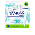 TAMPAX TAMPAX ALGODÓN 100% ORGANICO tapón super 14 u
