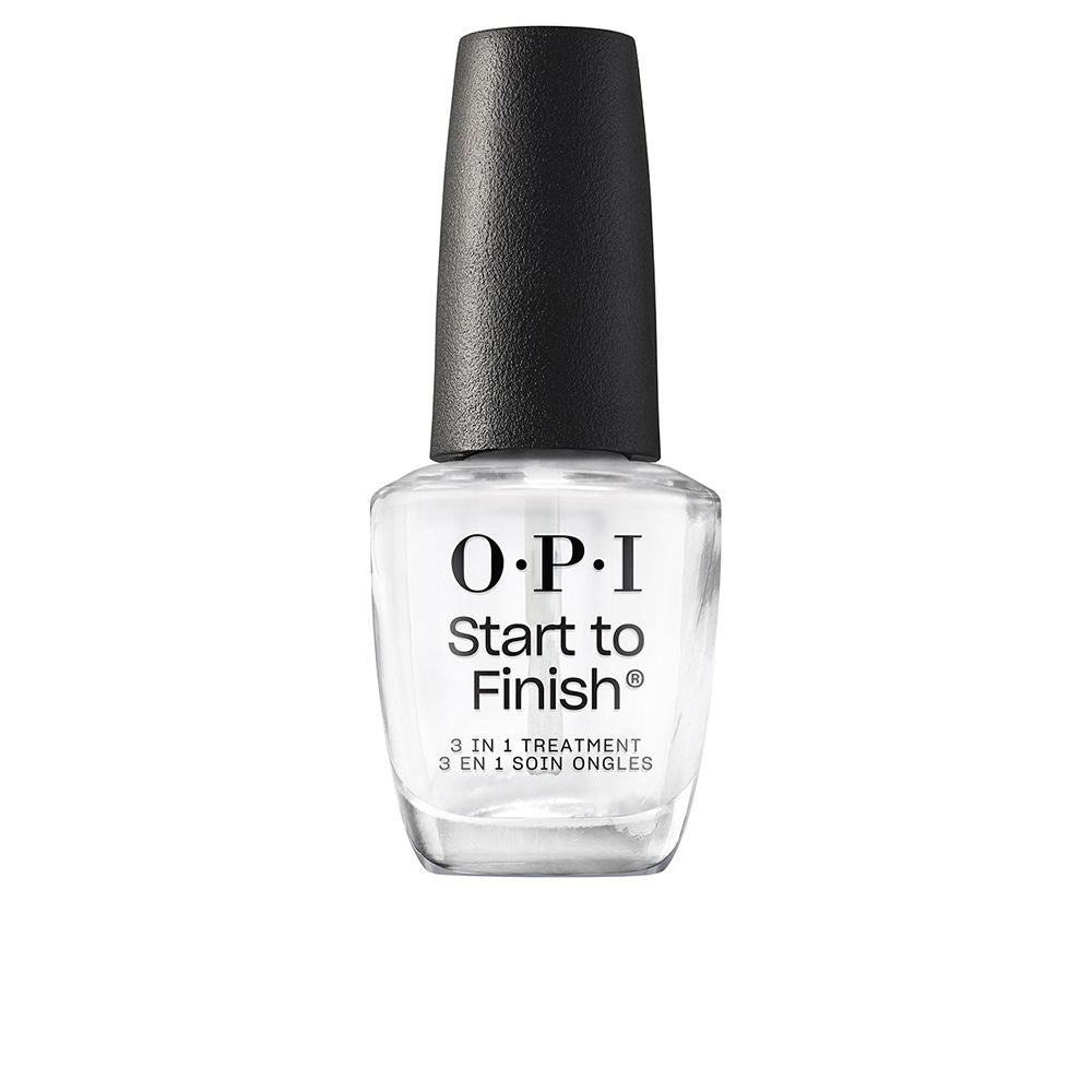 OPI START TO FINISH 3 en 1 Tratamiento de uñas, base, top coat y fortalecedor 15 ml