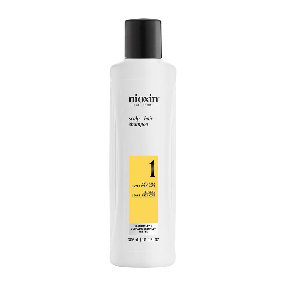 NIOXIN SISTEMA 1 - Champú - Cabello Natural con Debilitamiento Leve 300 ml