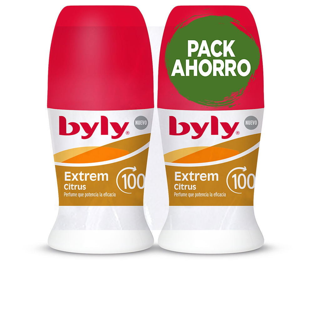 BYLY EXTREM CITRUS 100H DEO ROLL-ON PACK 2 x 50 ml