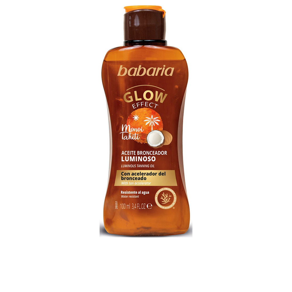 BABARIA SOLAR ACEITE MONOI TAHITI aceite luminoso 100 ml