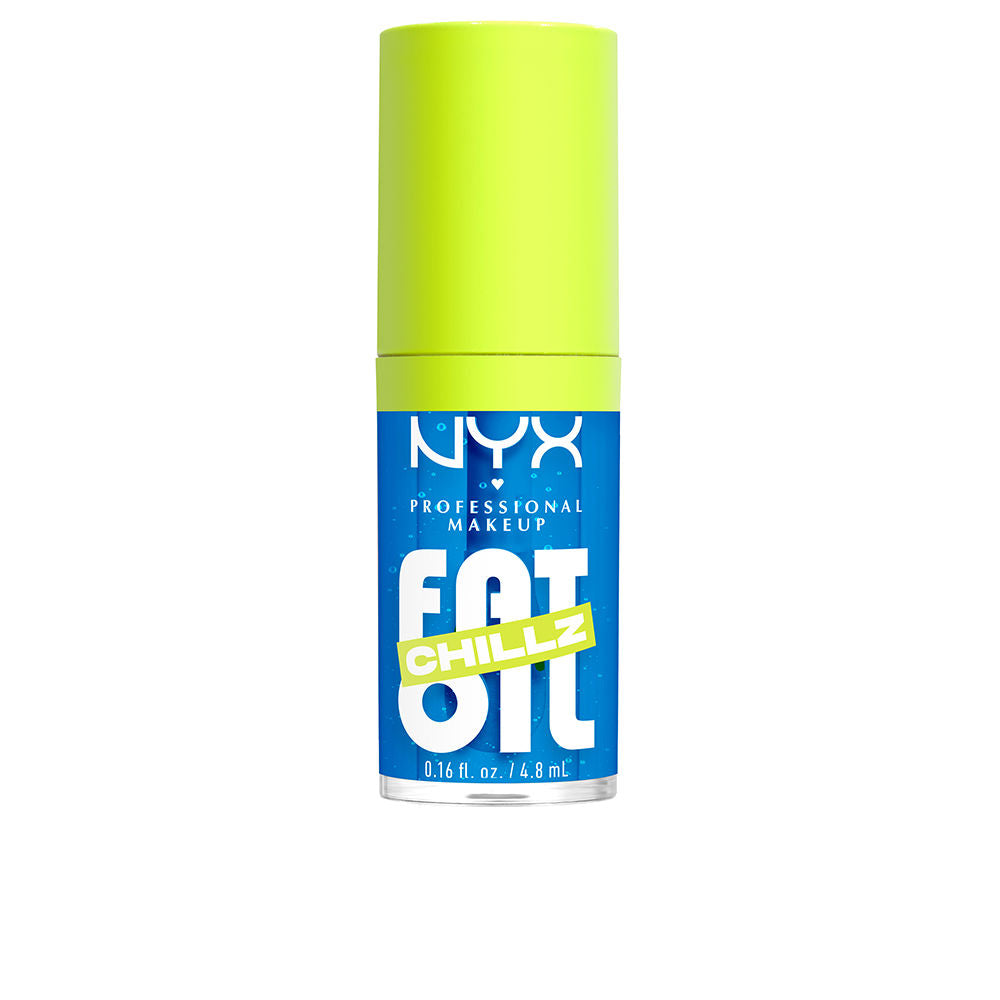 NYX PROFESSIONAL MAKE UP FAT OIL CHILLZ brillo de labios #Polar Peppermint 4,8 ml