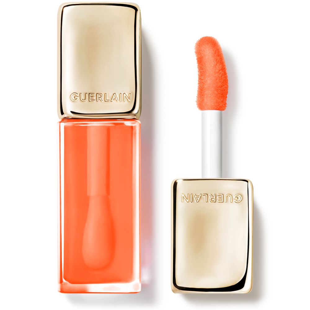 GUERLAIN KISSKISS BEE GLOW OIL aceite para labios con color #319-Peach 9,5 ml