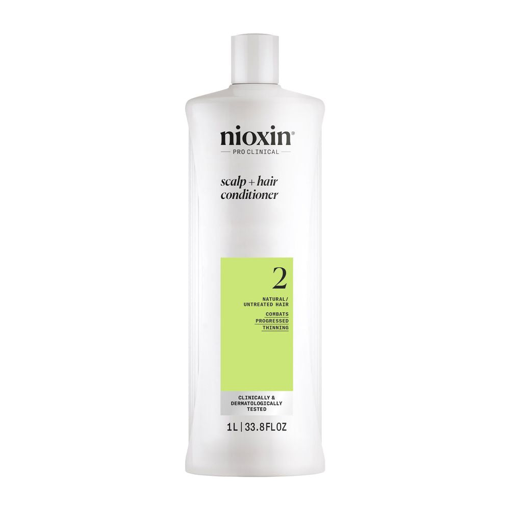 NIOXIN SISTEMA 2 - Acondicionador - Cabello Natural con Debilitamiento Avanzado 1000 ml