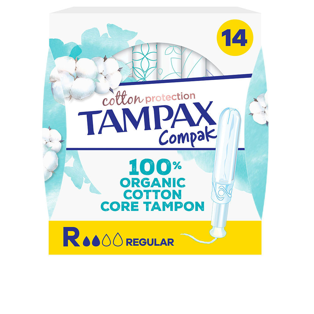 TAMPAX TAMPAX ALGODÓN 100% ORGANICO tapón regular 14 u