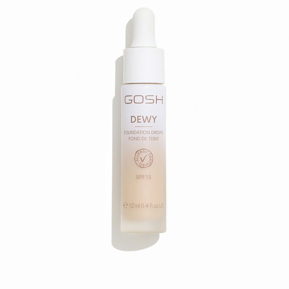 GOSH DEWY foundation drops SPF15 #004-Fair 12 gr