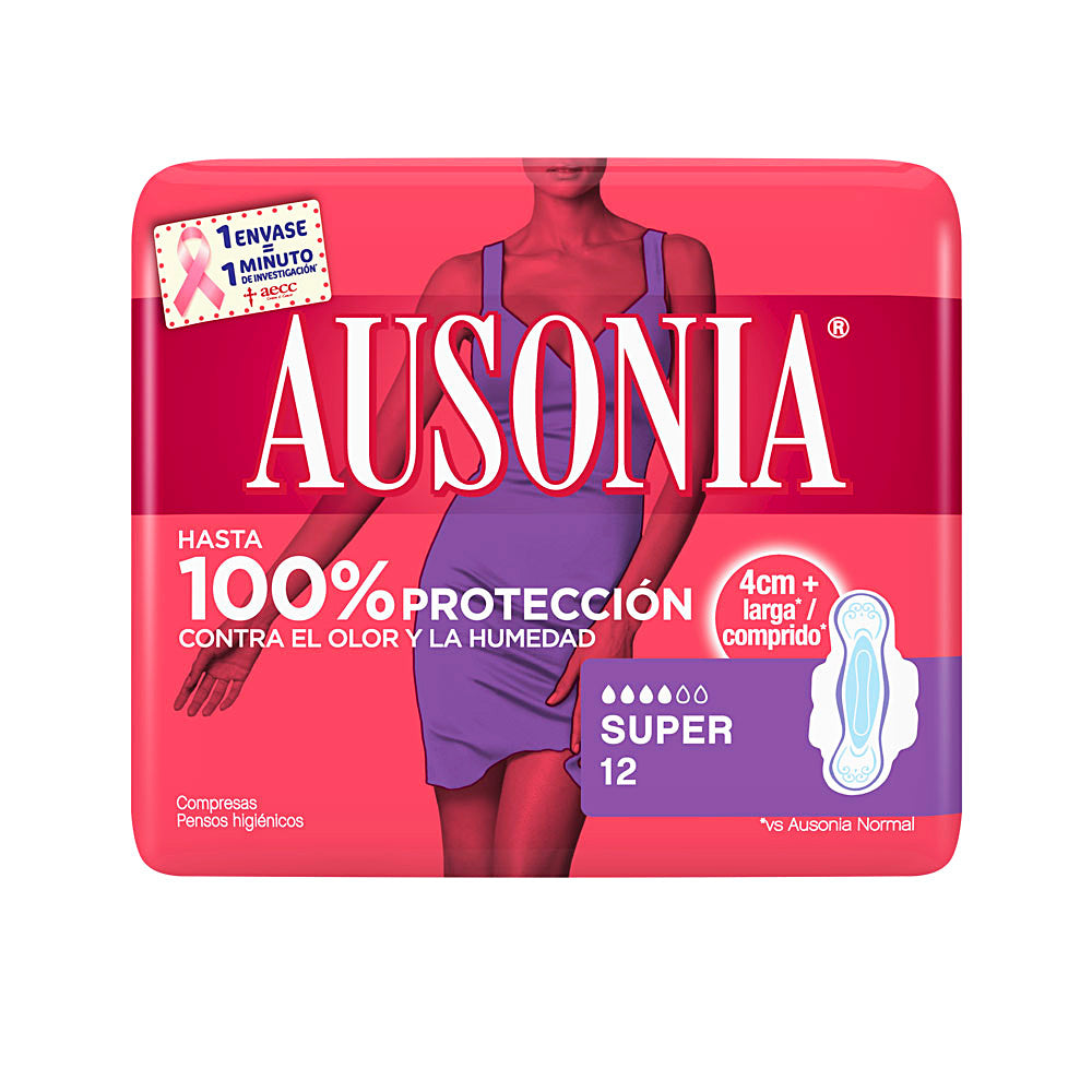 AUSONIA AUSONIA compresas super alas 12 u