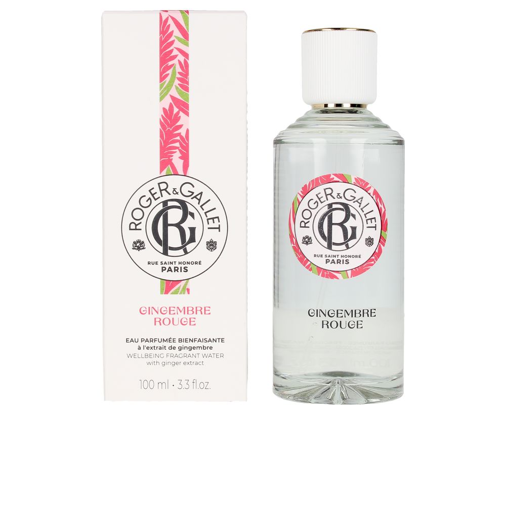 ROGER & GALLET GINGEMBRE ROUGE agua perfumada bienestar 100 ml
