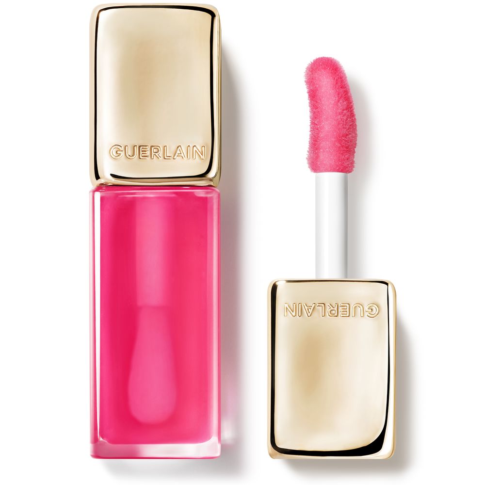 GUERLAIN KISSKISS BEE GLOW OIL aceite para labios con color #458-Pop Rose 9,5 ml