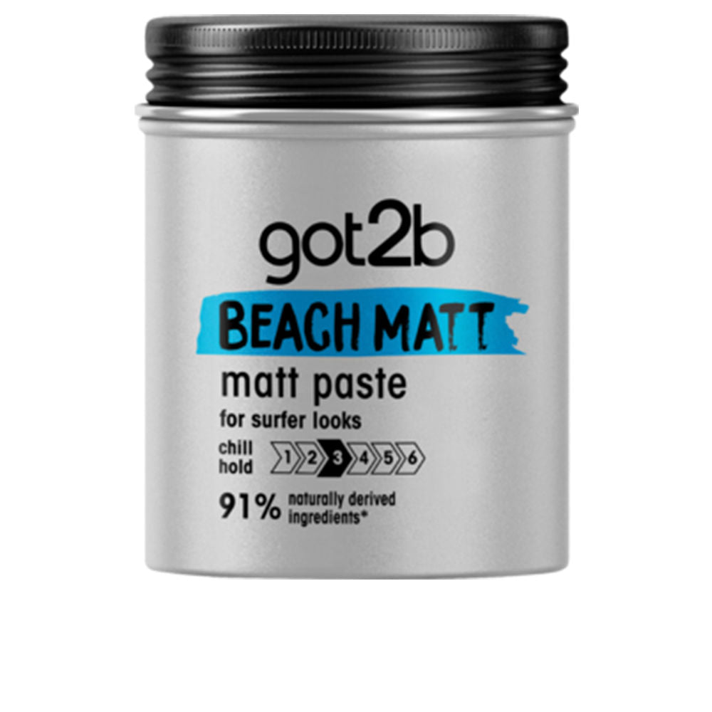SCHWARZKOPF MASS MARKET GOT2B BEACH BOY matt paste surfer look 100 ml