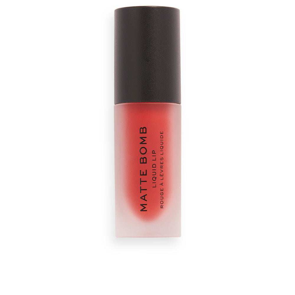REVOLUTION MAKE UP MATTE BOMB liquid lip #lure red