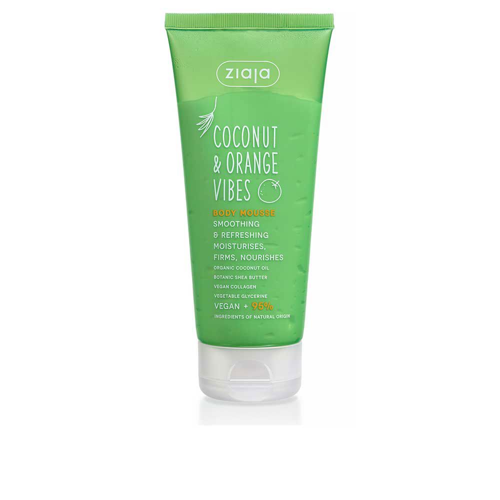 ZIAJA COCONUT & ORANGE VIBES mousse corporal suavizante y refrescante 200 ml