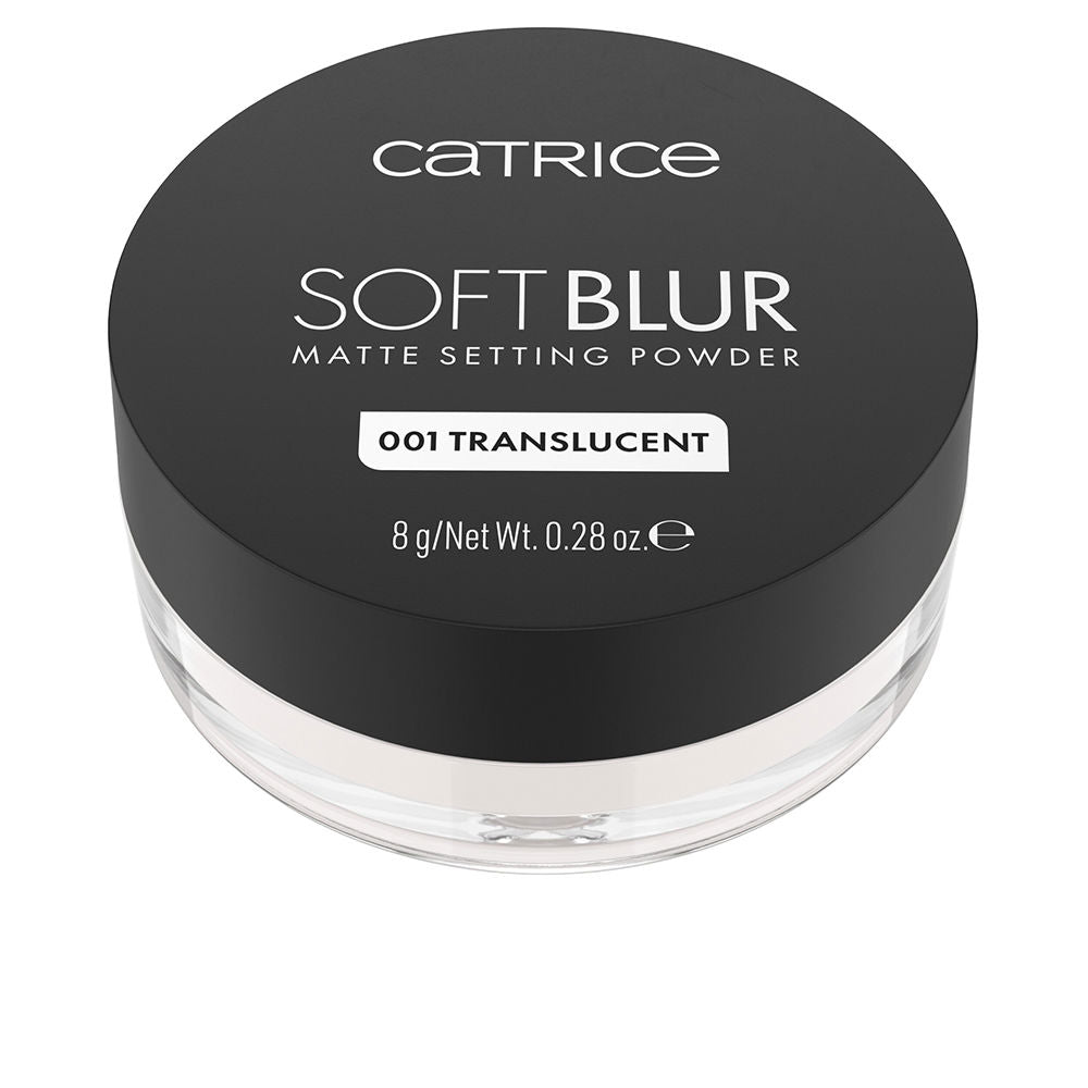 CATRICE SOFT BLUR polvos fijadores matificantes #001-Translucent 8 gr