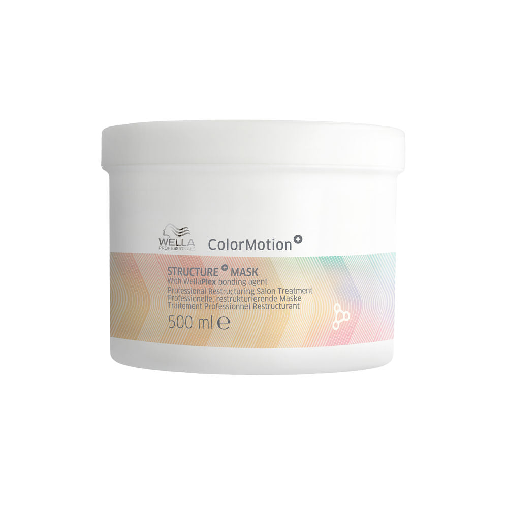 WELLA PROFESSIONALS COLORMOTION+ Mascarilla Structure+ Protección del color Cabello teñido 500 ml