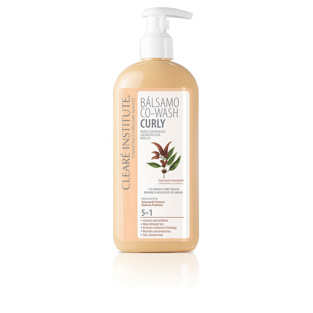 CLEARÉ INSTITUTE BÁLSAMO CO-WASH CURLY rizos definidos hidratación brillo 300 ml