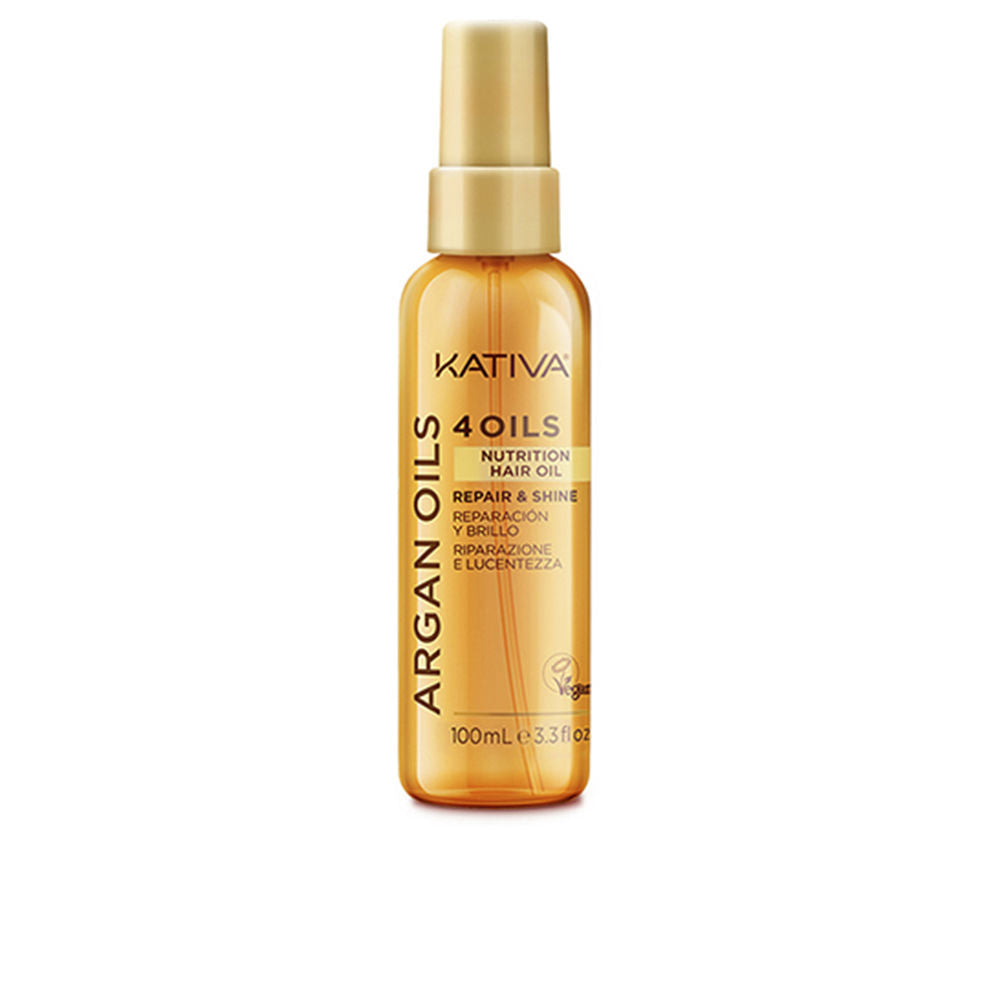KATIVA KATIVA ARGAN 4 OILS nutrition hair oil 100 ml