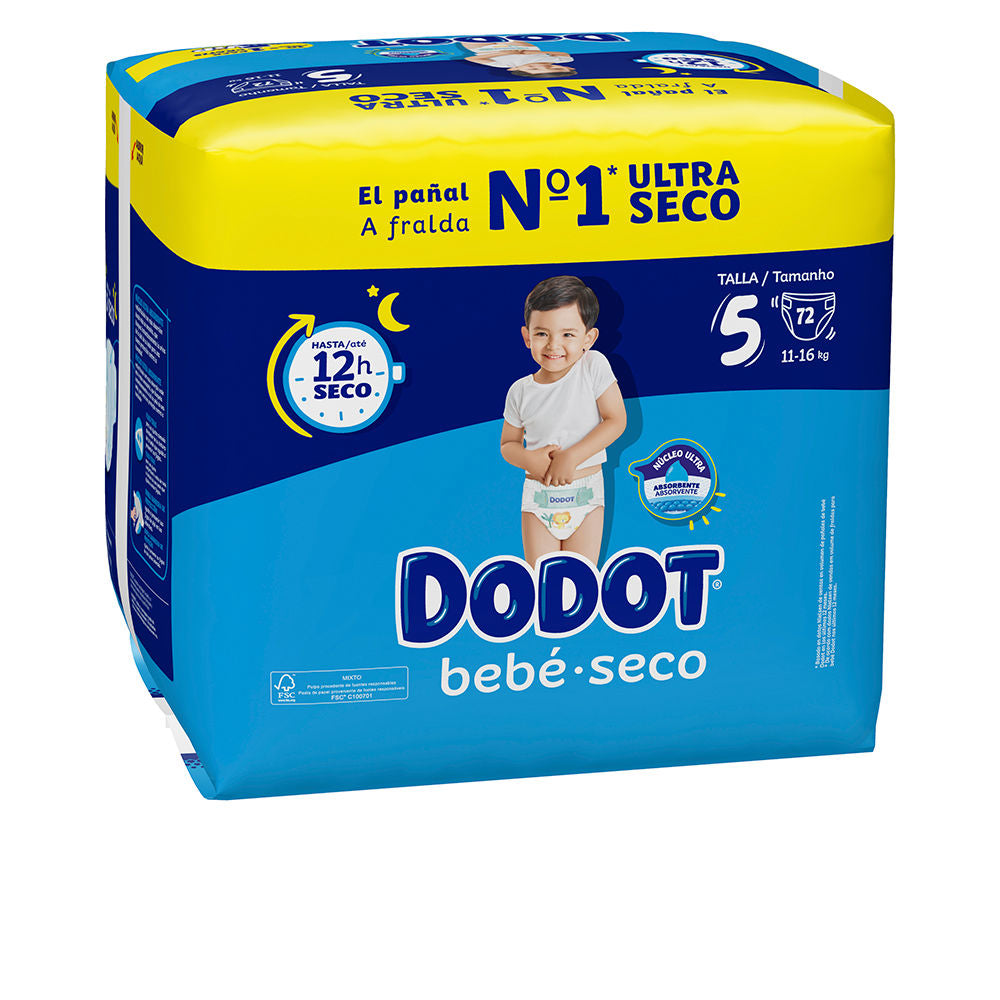 DODOT DODOT ETAPAS talla 5 pañales 11-16 kg 72 u