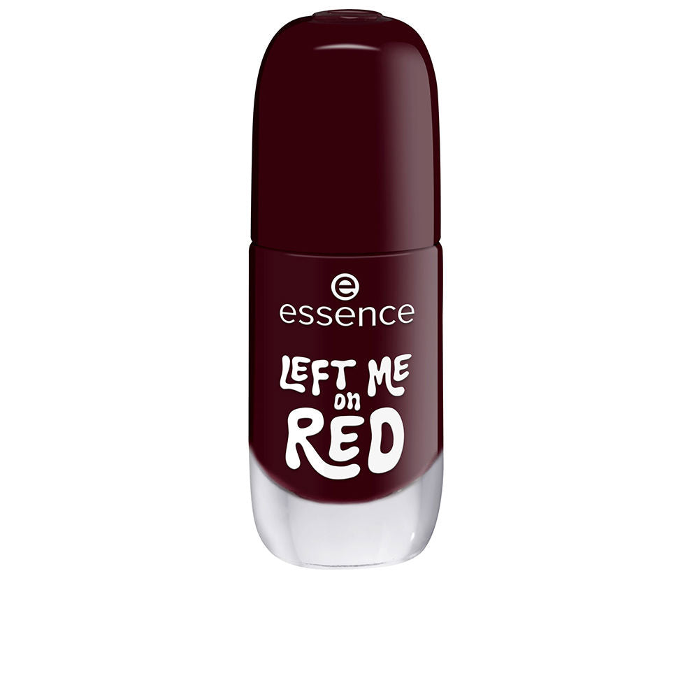 ESSENCE GEL NAIL POLISH esmalte de uñas #12-Left Me on Red 8 ml