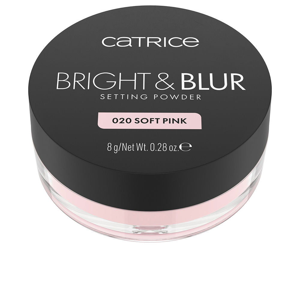 CATRICE BRIGHT & BLUR polvos fijadores sueltos #020-Soft Pink 8 gr