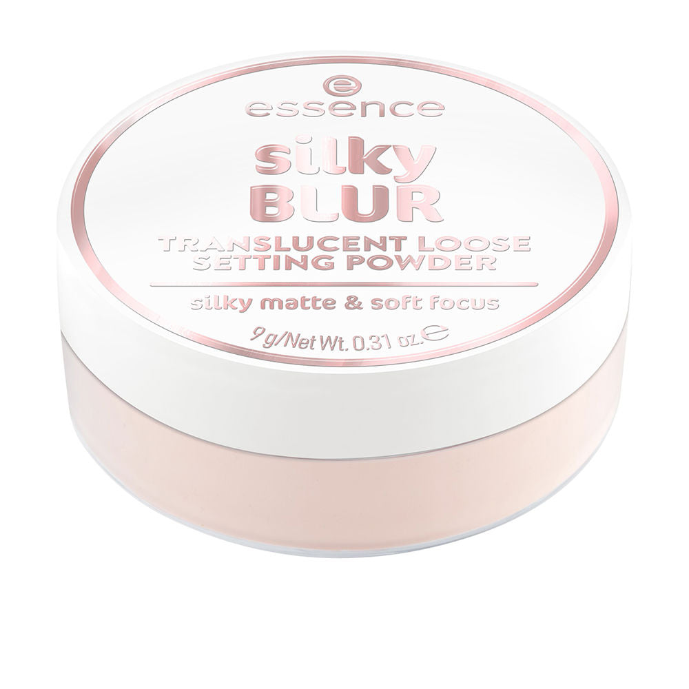 ESSENCE SILKY BLUR polvos sueltos fijadores translúcidos 9 gr