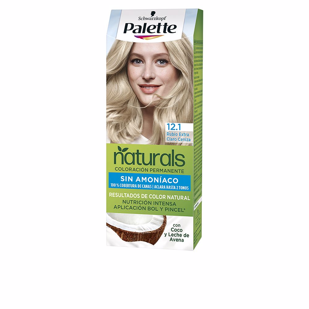 PALETTE PALETTE NATURAL tinte #12.1-rubio extra claro ceniza 1 u