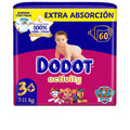 DODOT DODOT ACTIVITY EXTRA talla 3 pañales 6-10 kg 60 u