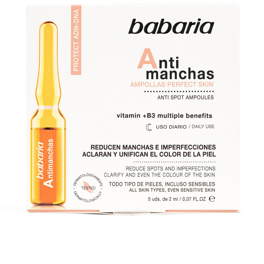 BABARIA ANTIMANCHAS ampollas perfect skin 5 x 2 ml