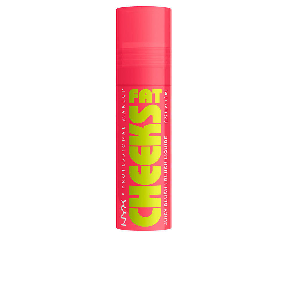 NYX PROFESSIONAL MAKE UP FAT CHEEKS colorete líquido hidratante #06-Bouncin' Berry 8 ml