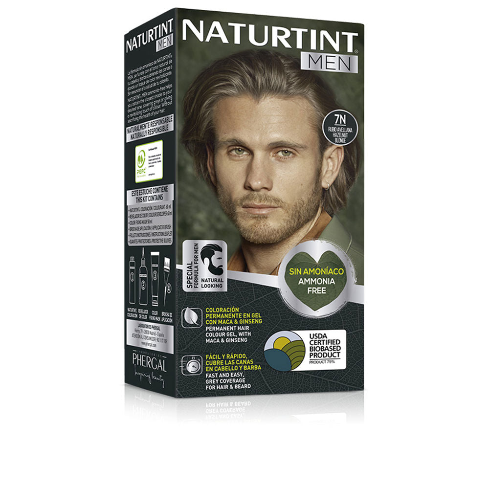 NATURTINT NATURTINT MEN tinte sin amoniaco #7Nrubio avellana 1 u