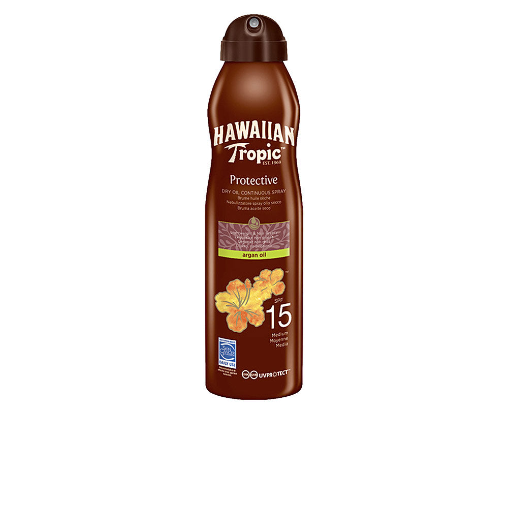 HAWAIIAN TROPIC ARGAN OIL bruma SPF15 spray 177 ml