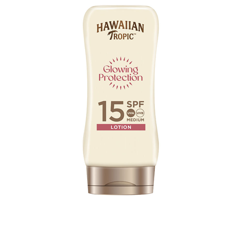 HAWAIIAN TROPIC GLOWING PROTECTION ultra radiance sun lotion SPF15 180 ml