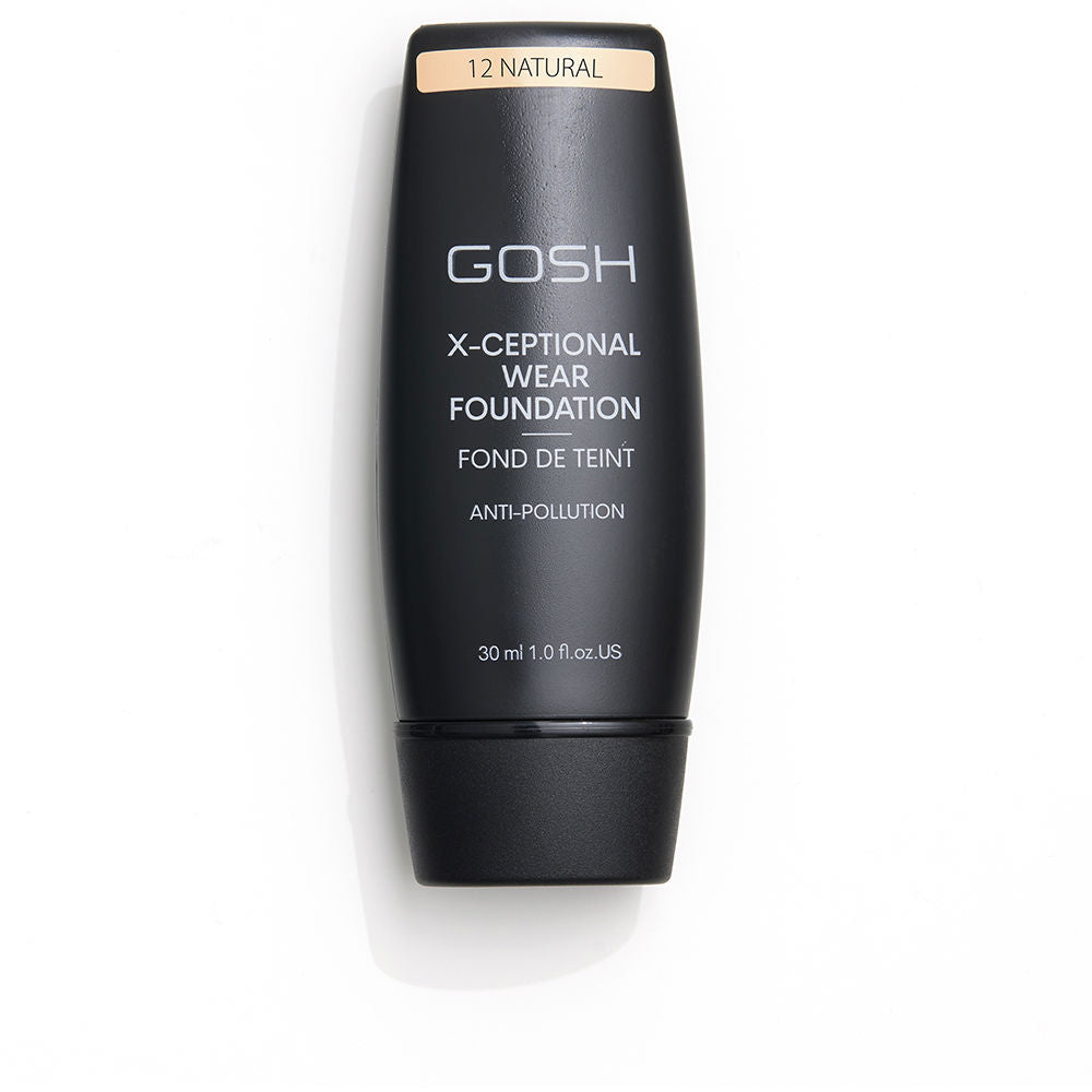 GOSH X-CEPTIONAL WEAR FOUNDATION long lasting makeup #12-natural 35 ml