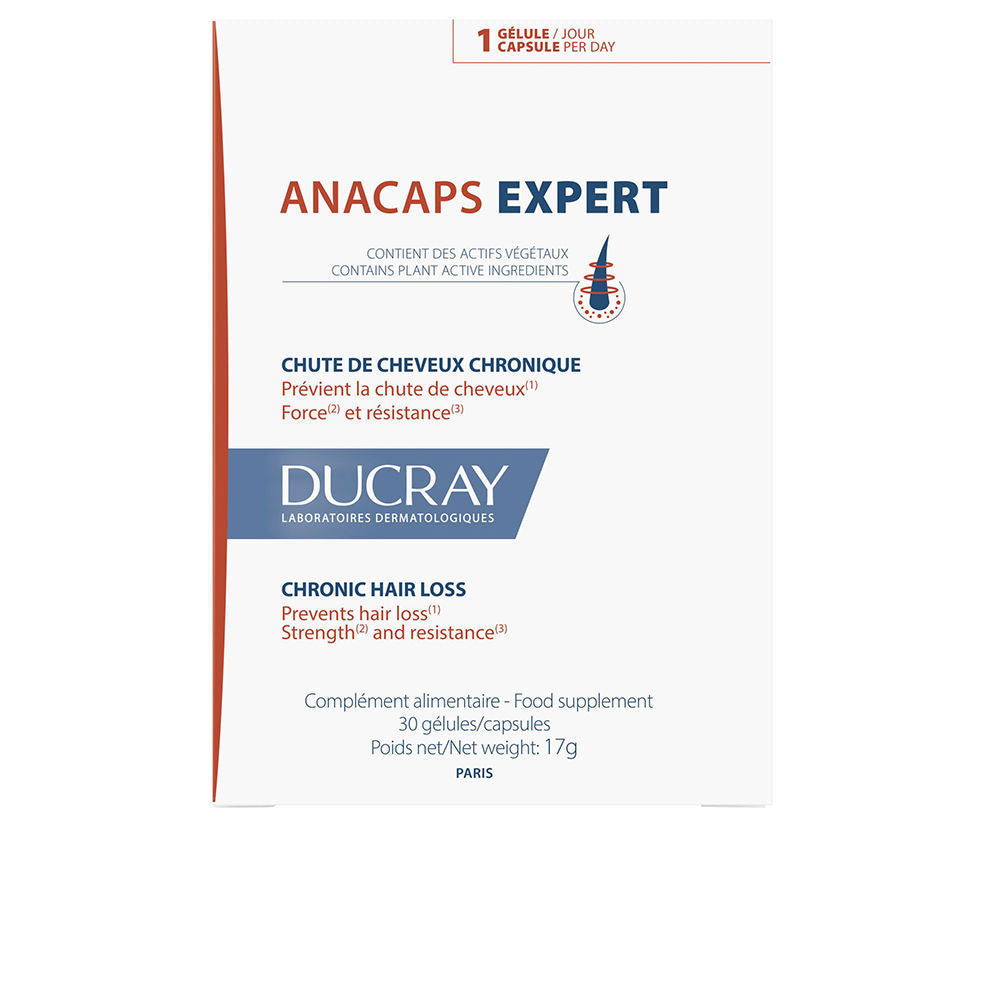 DUCRAY ANACAPS EXPERT complemento alimenticio caída crónica del cabello 30 u