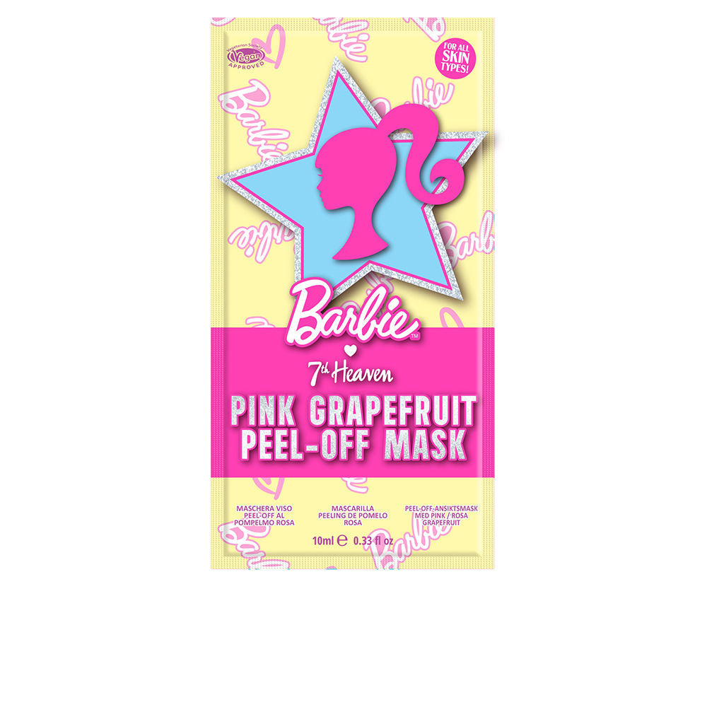 7TH HEAVEN BARBIE mascarilla peel-off face mask pomelo rosa 10 ml