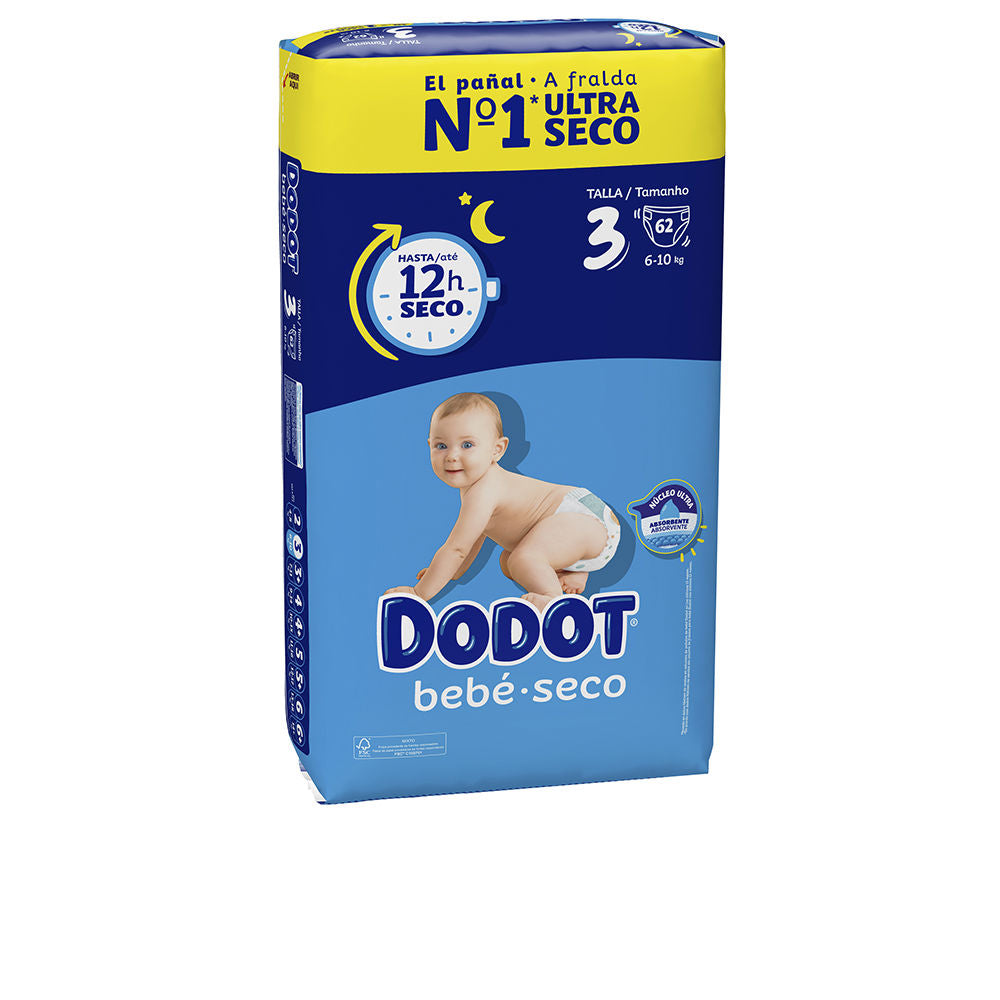 DODOT DODOT ETAPAS talla 3 pañales 6-10 kg 62 u